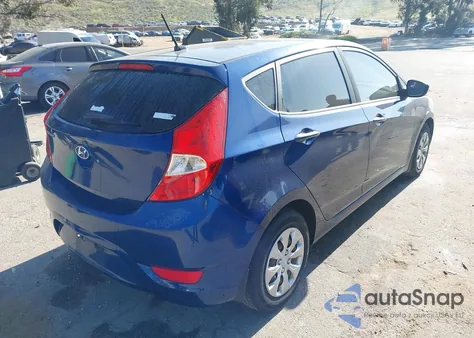 2016 Hyundai Accent Se z USA, uszkodzony, nr VIN KMHCT5AE9GU296100